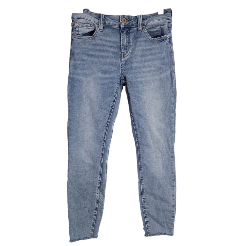 ♥️ Pistola ♥️ | Light Wash Scissor Cut Jeans Sz 26